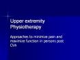 Upper extremity Physiotherapy