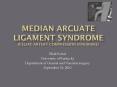 Median Arcuate ligament syndrome (Celiac artery compression syndrome)