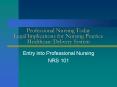 Professional Nursing Today Legal Implications for Nursing Practice Healthcare Delivery System