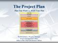 The Project Plan Plan Your Work, then Work Your Plan