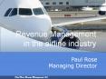 Revenue Management in the airline industry Paul Ros