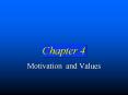 The Motivation Process Motivational Strength Motivationa