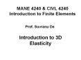 MANE 4240 & CIVL 4240 Introduction to Finite Elements Prof