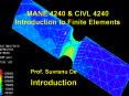 MANE 4240 & CIVL 4240 Introduction to Finite Elements Prof