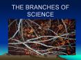 THE BRANCHES OF SCIENCE NATURAL SCIENCE Natural Scienc