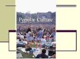 Popular Culture Chapter 8 The Human Mosaic Characteristic