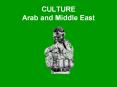 CULTURE Arab and Middle East Overview What is What Mindse