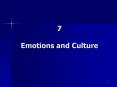 7 Emotions and Culture Emotions and Rationality People ten