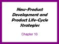 New-Product Development and Product Life-Cycle Strategie