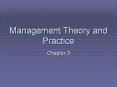 Management Theory and Practice Chapter 3 Facility Managemen
