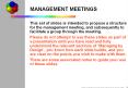 This set of slides is intended to propose a structure fo