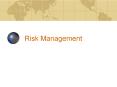 Risk Management Risk Categories Strategic Credit Marke