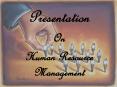 Presentation On Human Resource Management Human Resourc