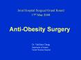 Joint Hospital Surgical Grand Round 17th May 200