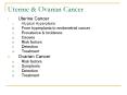 Uterine & Ovarian Cancer Uterine Cancer Atypical Hyperplasi