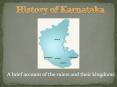 A brief account of the rulers and their kingdoms Present da