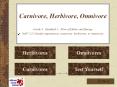 Herbivores Herbivores are animals that eat ONLY plants. The