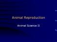 Animal Reproduction Animal Science II Estrus Cycle Time o