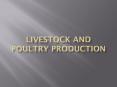 Description Cattle Swine Poultry Intact Male Castrated Mal