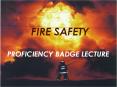 FIRE SAFETY PROFICIENCY BADGE LECTURE Fire floor 2 floor