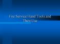 Fire Service Hand Tools and Their Use Cutting Tools Pic