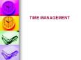TIME MANAGEMENT YOUR TIME WASTERS E-Mail Meetings Phon