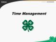 Time Management * * Developing time management skills is 