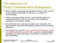 The Importance of Project Communications Management Man