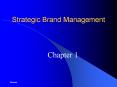 Strategic Brand Management Chapter 1 What is a Brand? Ol