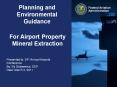 Planning and Environmental Guidance For Airport Propert