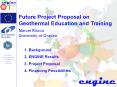 Future Project Proposal on Geothermal Education and Trainin