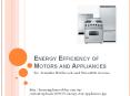 ENERGY EFFICIENCY PURPOSE The purpose of energy efficien