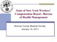 State of New York Workers  Compensation Board ; Bureau o
