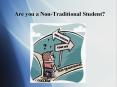 Are you a Non-Traditional Student? Non-Traditional Student