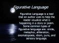 Figurative Language Figurative Language is a tool that a
