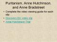 Anne Bradstreet Plain Style and Ornate Style Plain Styl