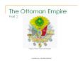 The Ottoman Empire Part 2 Crest of the Ottoman Empire Th