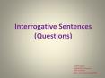 Interrogative Sentences (Questions) Ed McCorduck Englis