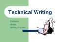 Technical Writing Definition Goals Writing Process What i