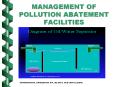 management of pollution abatement facilities environmenta