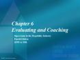 Chapter 6 Evaluating and Coaching Supervision in th