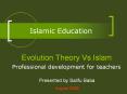 Islamic Education Evolution Theory Vs Islam Professiona