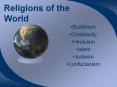 Religions of the World Buddhism Christianity Hinduism Isla
