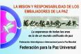 LA MISION Y RESPONSABILIDAD DE LOS EMBAJADORES DE LA PAZ L