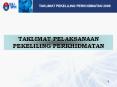 taklimat pekeliling perkhidmatan 2009 taklimat pelaksanaa
