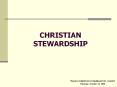 CHRISTIAN STEWARDSHIP TELUGU CHRISTIAN CONGREGATION, KUWAI