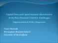 Capital Flows and Capital Account Liberalisation in th