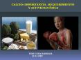 CALCIO: IMPORTANCIA . REQUERIMIENTO Y ACTIVIDAD F SICA YIM