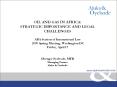 OIL AND GAS IN AFRICA: STRATEGIC IMPORTANCE AND LEGA