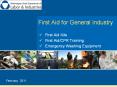 First Aid for General Industry First Aid Kits First Aid/CP